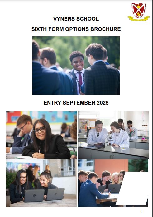 Sixth Form Options Brochure - Click to download