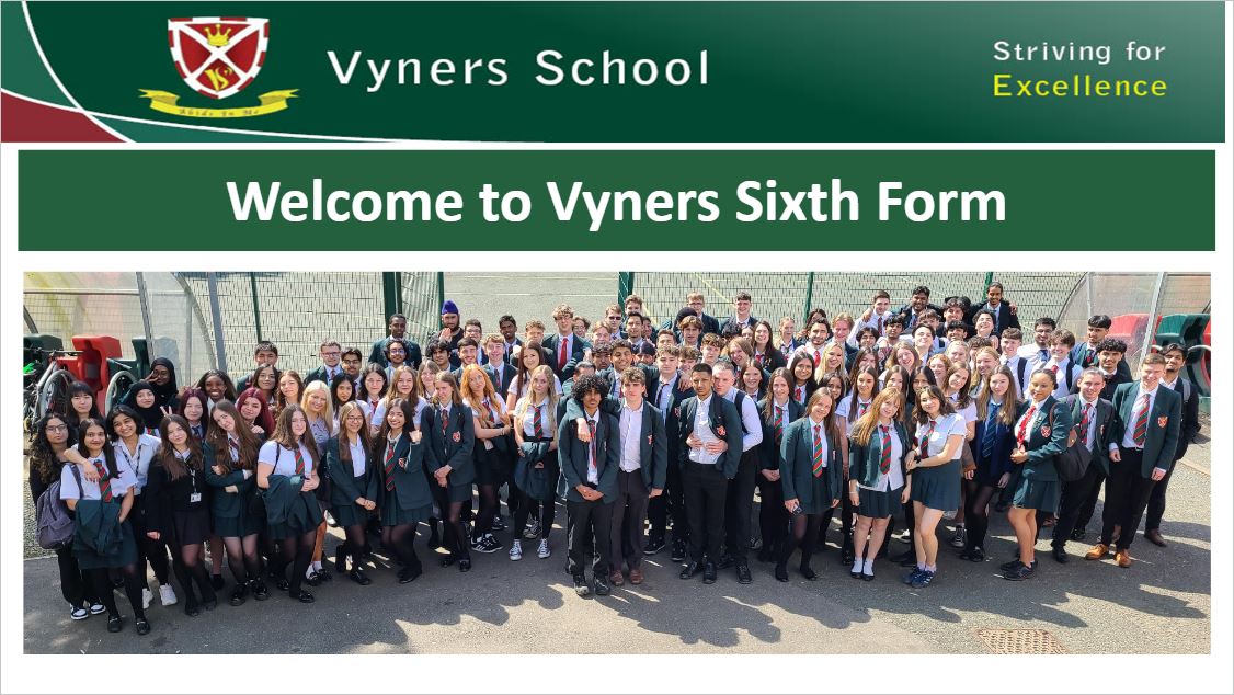 Sixth Form Induction Presentation - Click here to download